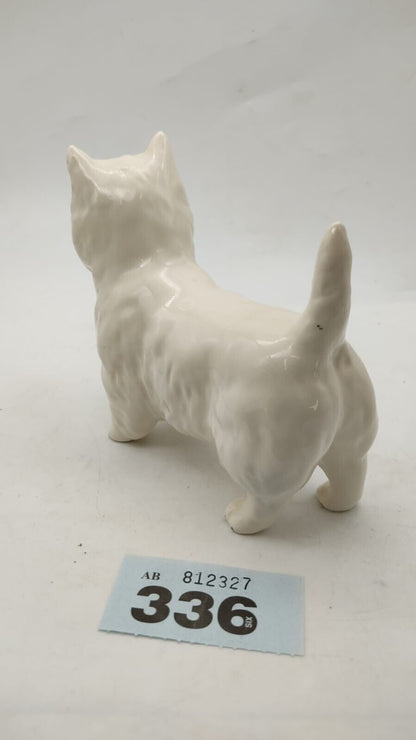 Beswick West Highland Terrier White Dog Figurine, Vintage - Made in England