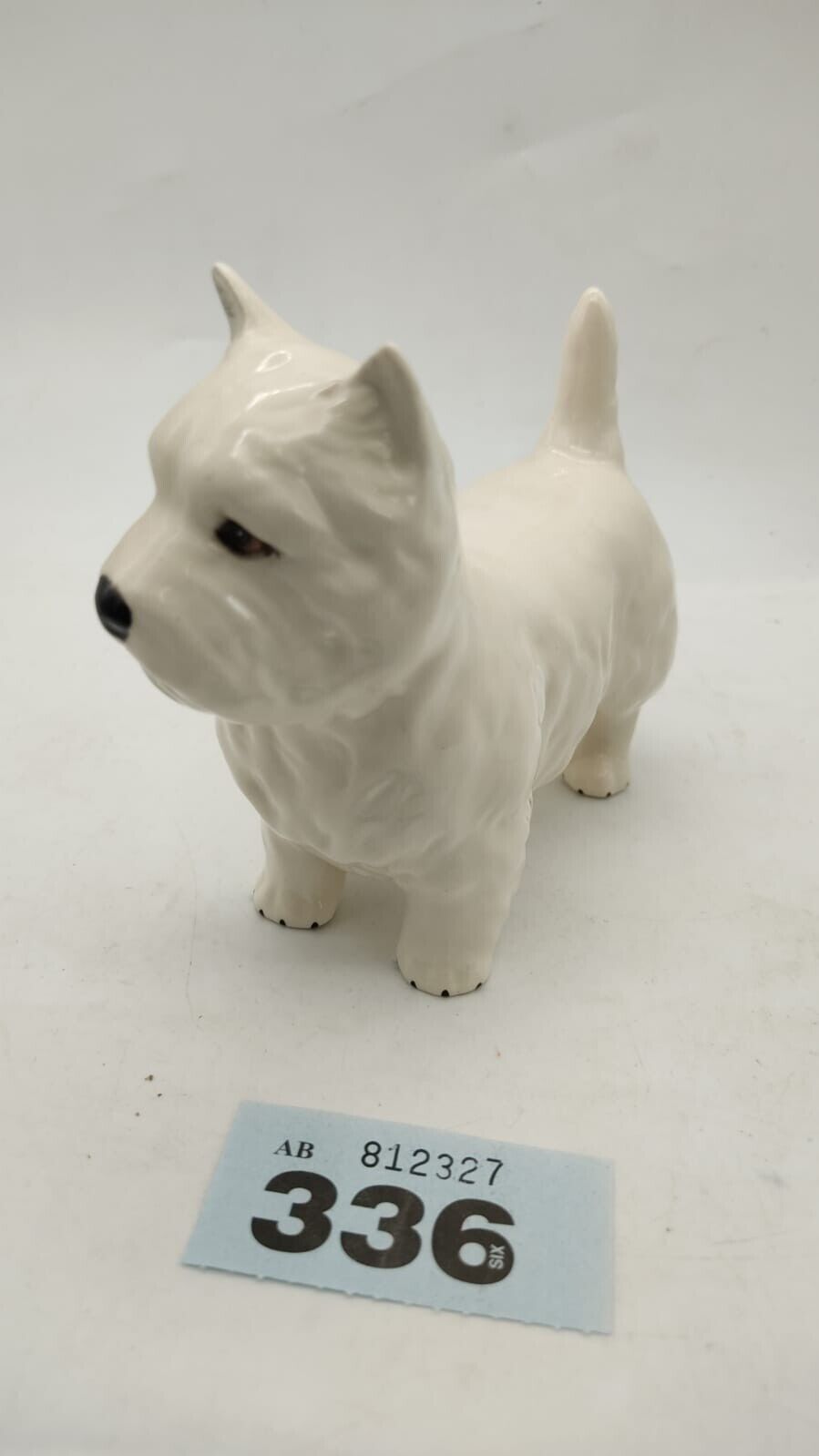 Beswick West Highland Terrier White Dog Figurine, Vintage - Made in England