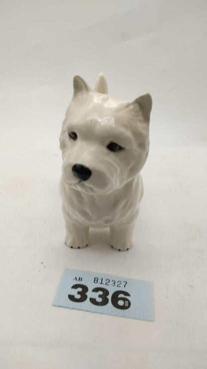 Beswick West Highland Terrier White Dog Figurine, Vintage - Made in England