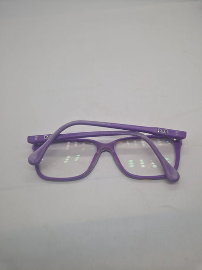 DOLCE & GABBANA eyeglasses TORTOISE/PURPLE SQUARE glasses frame MOD DD 1238 2608