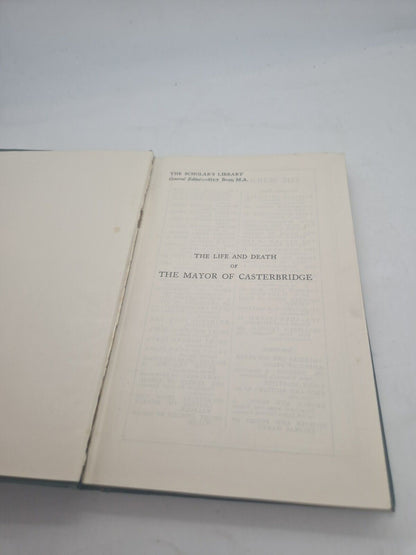 The Mayor of Casterbridge 1940 Antique Hardback Book Thomas Hardy Macmillan