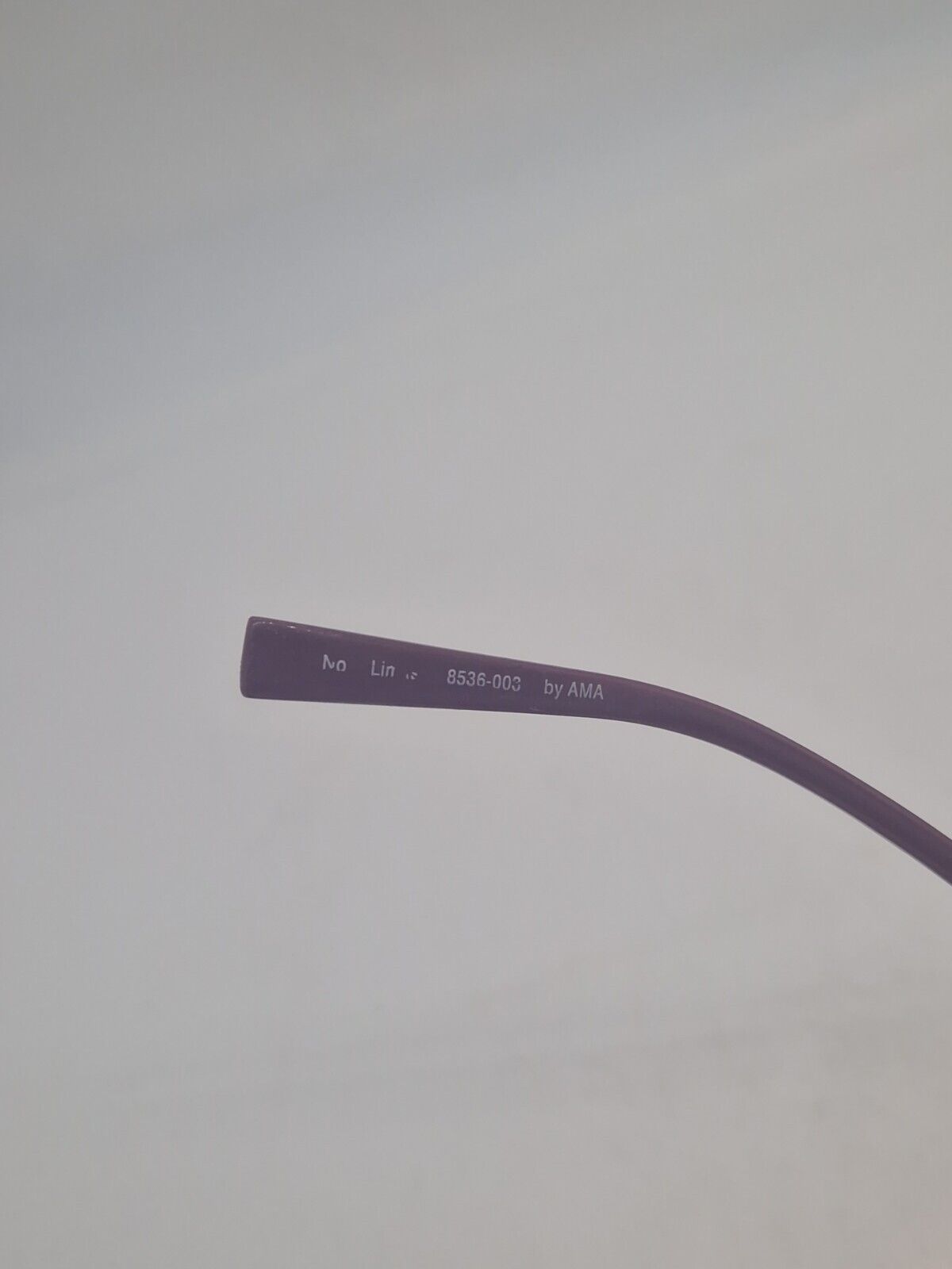 Ama No Limits 8536-003 Full Rim Used Eyeglasses Frames - Eyewear Purple