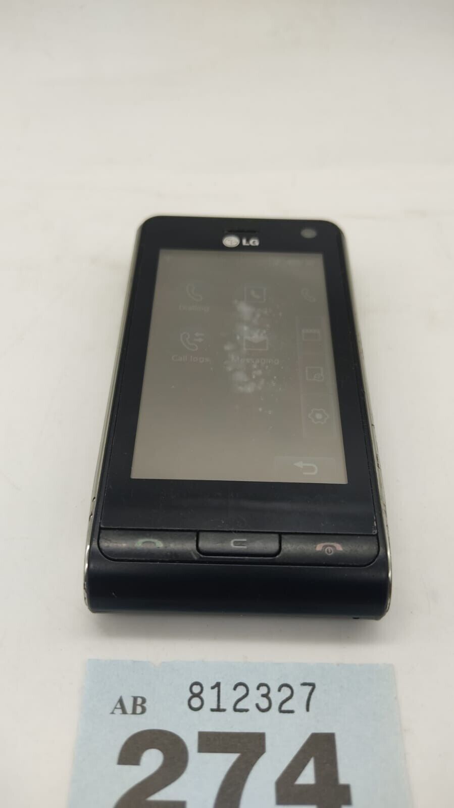 LG KU990i Camera Mobile Phone 2G 3G Black Untested Unknown Network