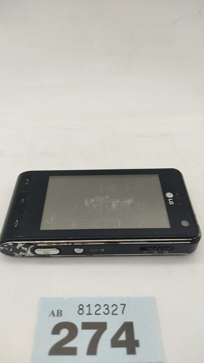 LG KU990i Camera Mobile Phone 2G 3G Black Untested Unknown Network