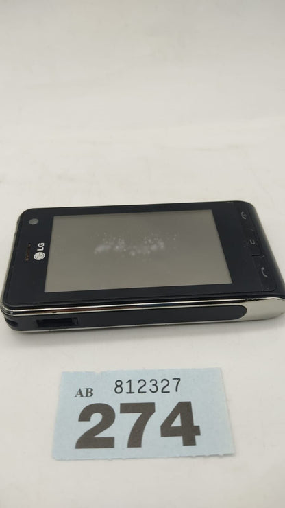 LG KU990i Camera Mobile Phone 2G 3G Black Untested Unknown Network