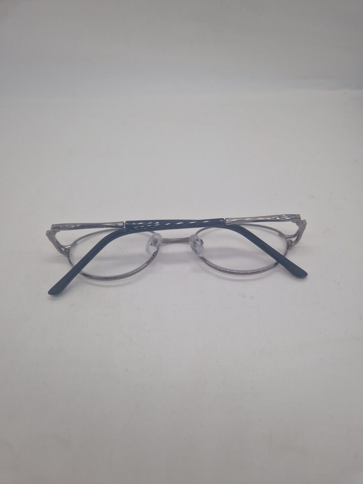 Baseline BL Olive Silver Glasses Frames ONLY MOD: C2 49 18 500493 Oval