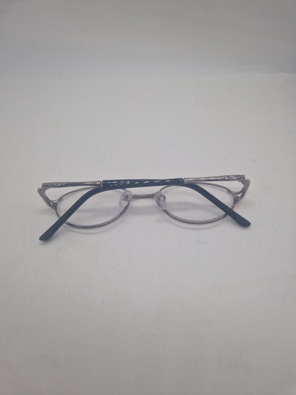 Baseline BL Olive Silver Glasses Frames ONLY MOD: C2 49 18 500493 Oval