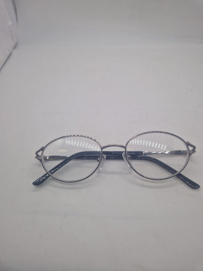 Baseline BL Olive Silver Glasses Frames ONLY MOD: C2 49 18 500493 Oval