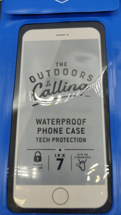 Gentlemen's Hardware Waterproof Phone Case with Strap and Carabiner - NEW