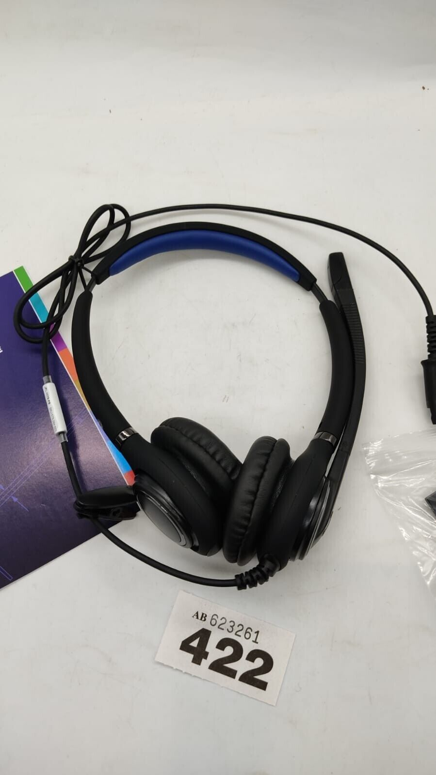 JPL 502S Binaural Noise Cancelling Headset Universal JPL-502S - Boxed