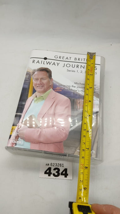 Great British Railway Journeys: Series 1-5 - 23 Disc DVD Box Set Used