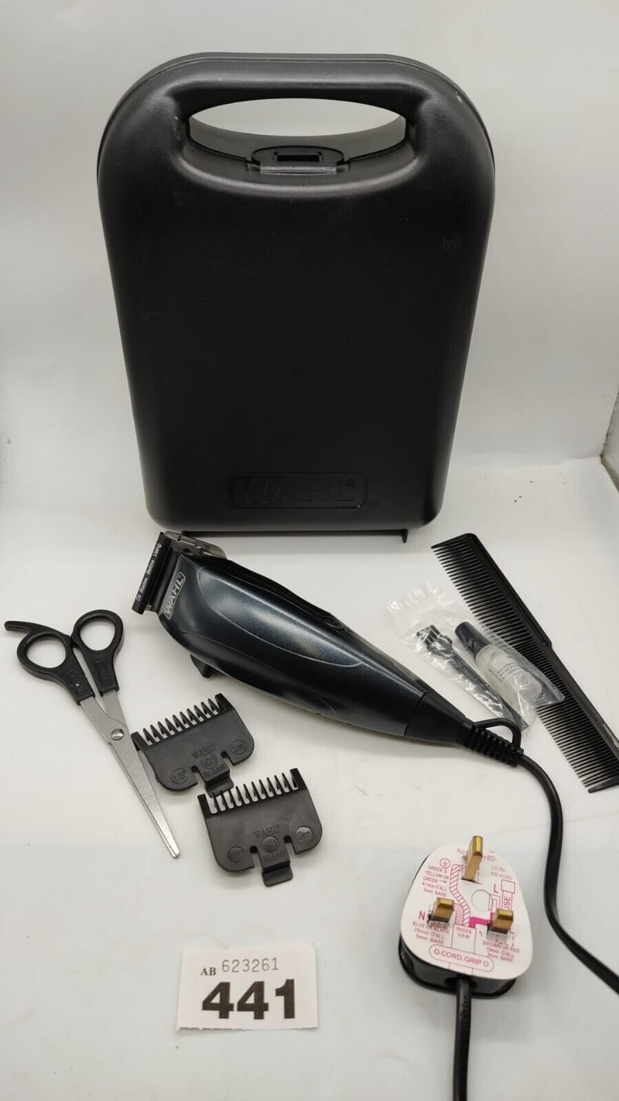 Wahl Smooth Cut Clipper Corp Model NAC with Case SOME ACCESSORIES MISSING - New