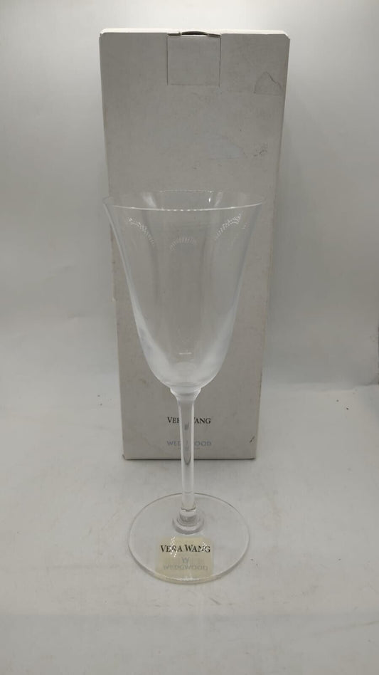 Wedgwood Vera Wang Clear Washable & Decorative Classic Wine Glass With Box