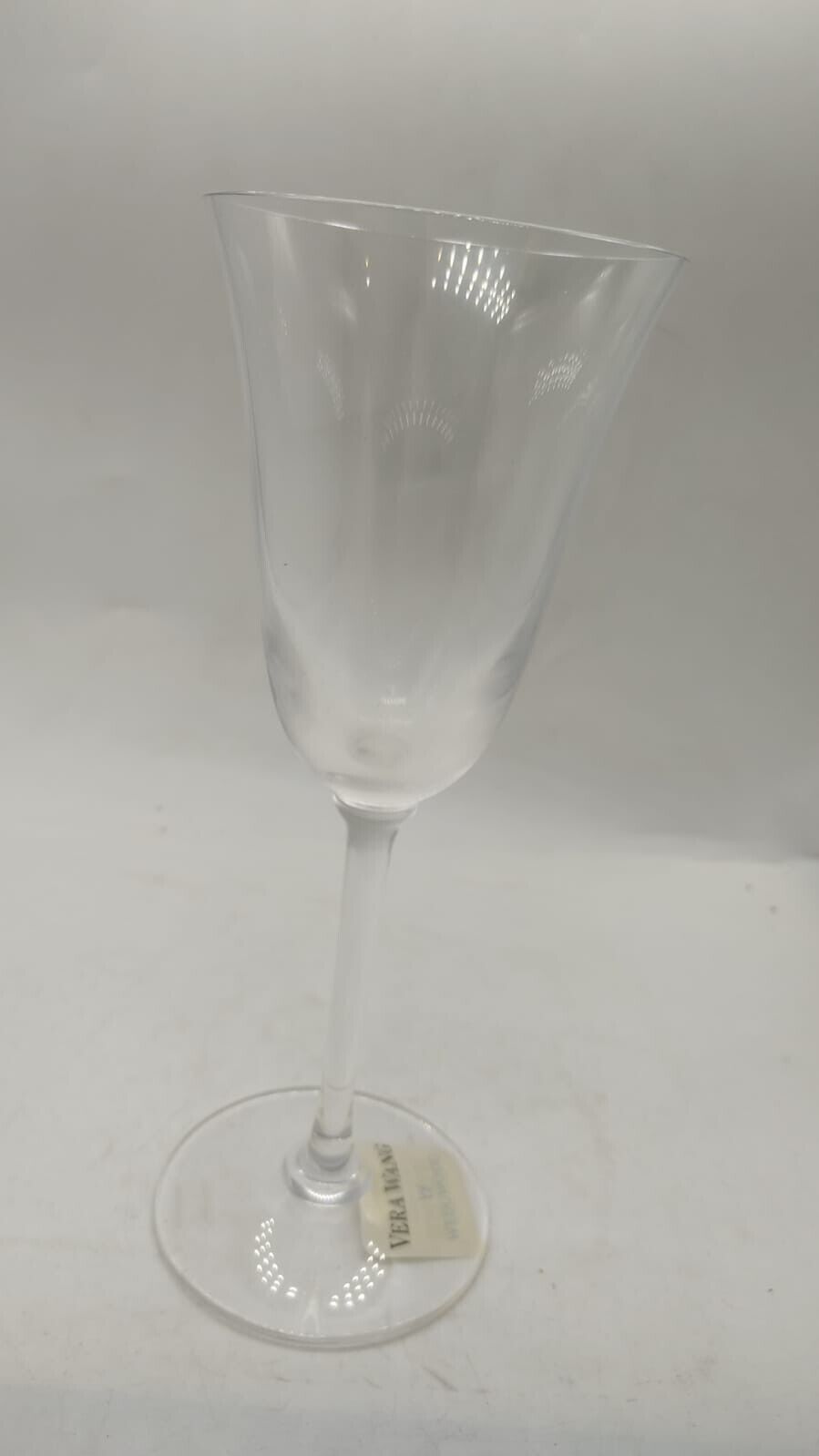 Wedgwood Vera Wang Clear Washable & Decorative Classic Wine Glass With Box