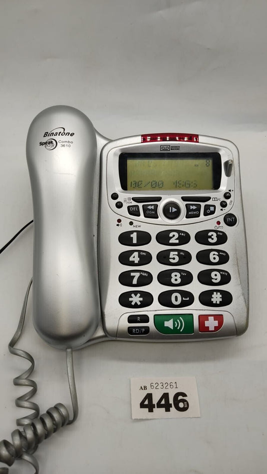 House Phone, Binatone Speak Easy Combo 3610 with Onboard Answer Machine, Vintage