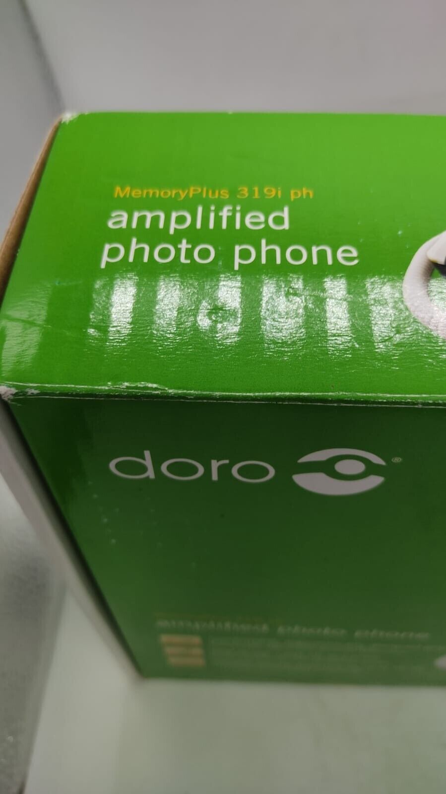 Doro Amplified Photo Phone Memory Plus 319iph Hearing Aid Compatible Easy to Use