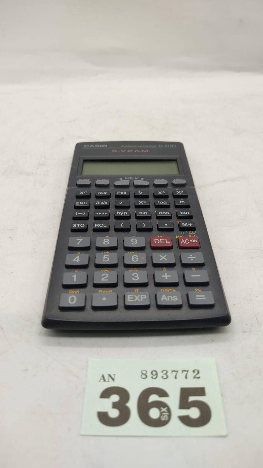 Vintage Casio Scientific Battery Powered Calculator FX-83WA 1996 Tested Working