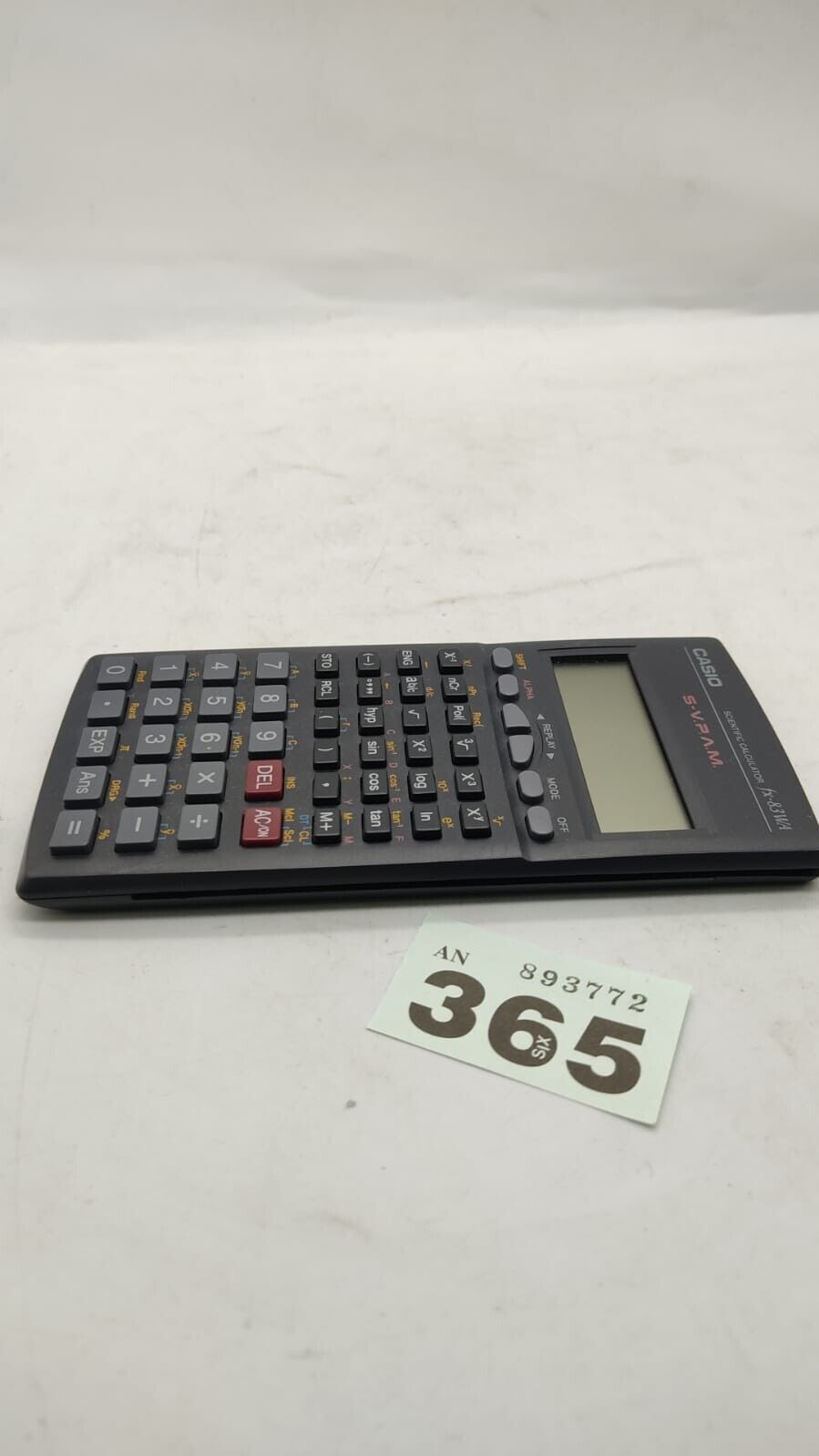 Vintage Casio Scientific Battery Powered Calculator FX-83WA 1996 Tested Working