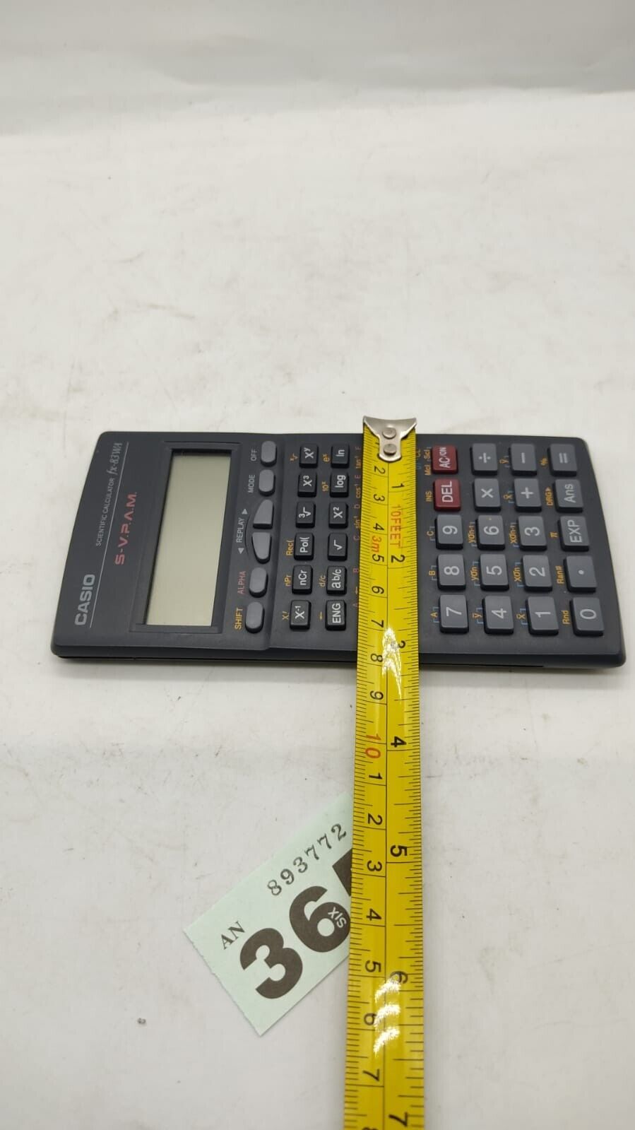 Vintage Casio Scientific Battery Powered Calculator FX-83WA 1996 Tested Working