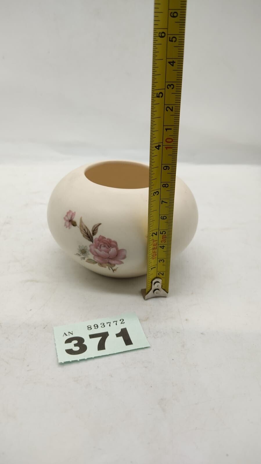 Vintage Miniature Ceramic Vase. Made in England by Purbeck Gifts