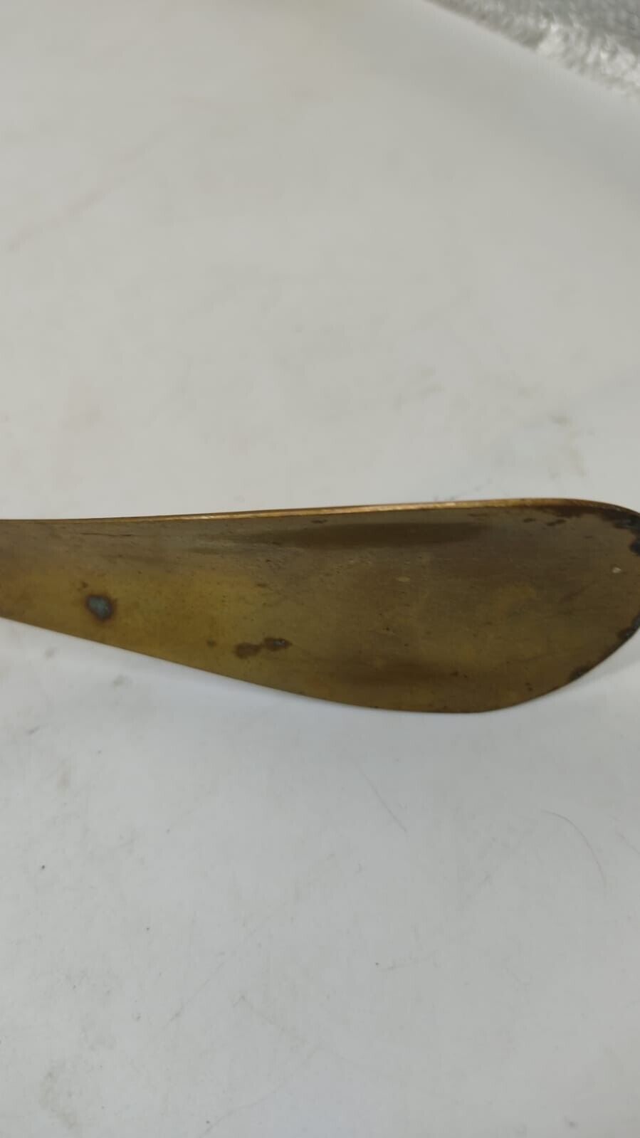 Vintage Brass Hand Crafted Duck Head Hardwood Shoe Horn