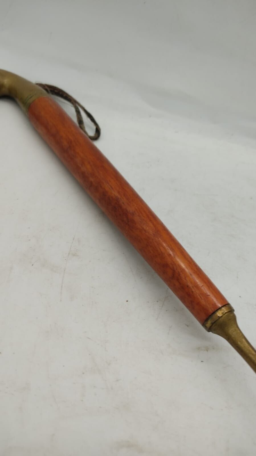 Vintage Brass Hand Crafted Duck Head Hardwood Shoe Horn