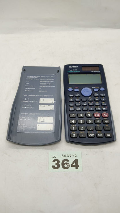 Casio FX-85ES Plus II 2nd Edition Two way Battery Powered Scientific Calculator