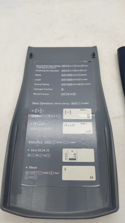 Casio FX-85ES Plus II 2nd Edition Two way Battery Powered Scientific Calculator