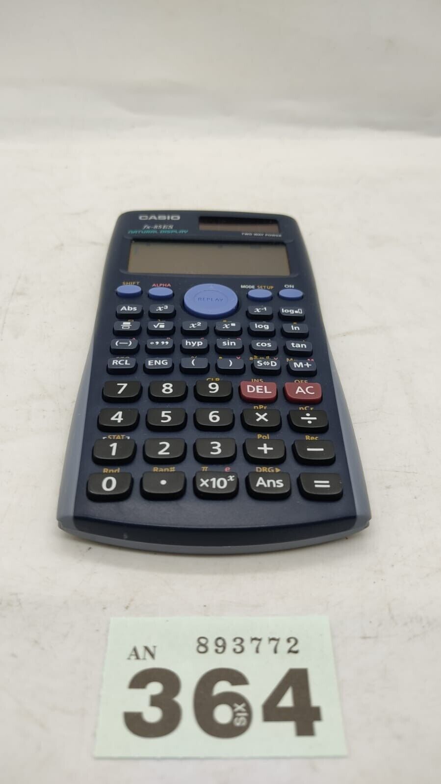 Casio FX-85ES Plus II 2nd Edition Two way Battery Powered Scientific Calculator