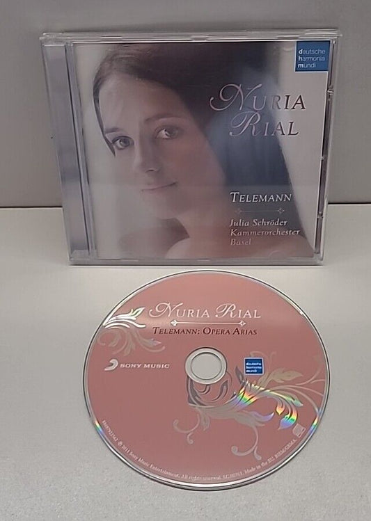 Georg Philipp Telemann : Nuria Rial: Telemann CD 2011