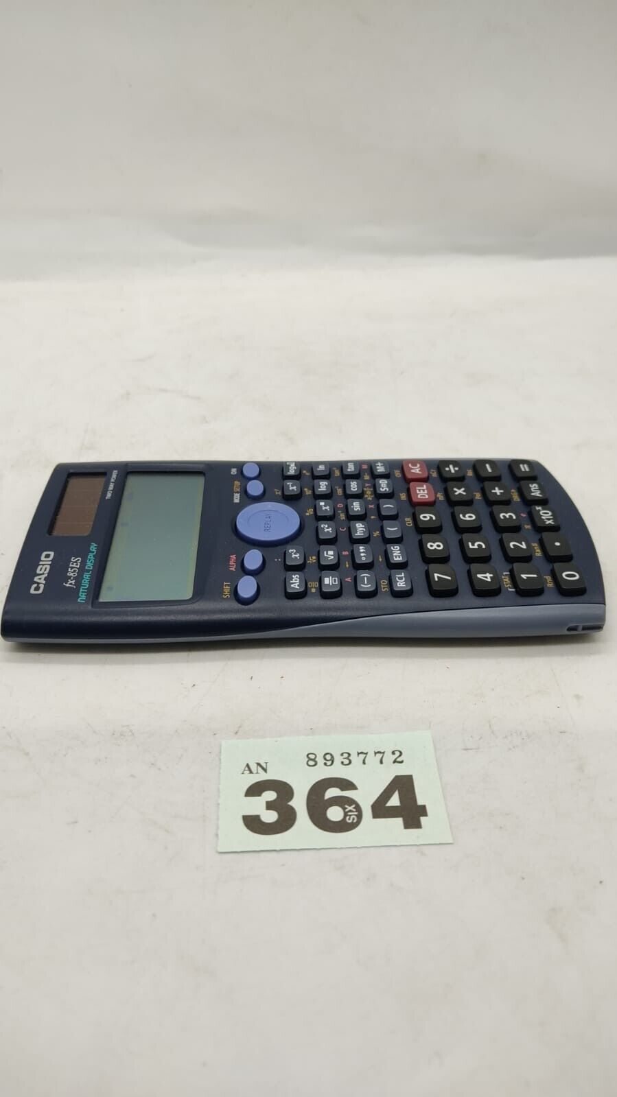 Casio FX-85ES Plus II 2nd Edition Two way Battery Powered Scientific Calculator