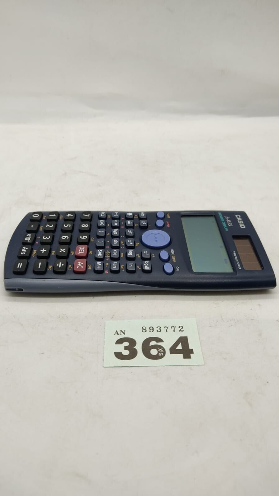 Casio FX-85ES Plus II 2nd Edition Two way Battery Powered Scientific Calculator