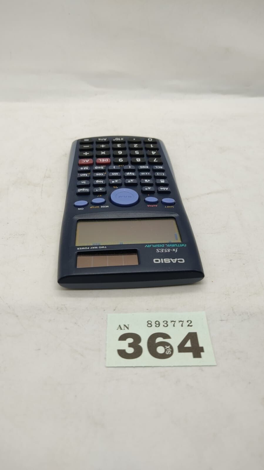 Casio FX-85ES Plus II 2nd Edition Two way Battery Powered Scientific Calculator