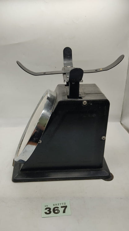 Vintage Style Hanson Kitchen Scales 5kg in Black No Pan. Tested Working