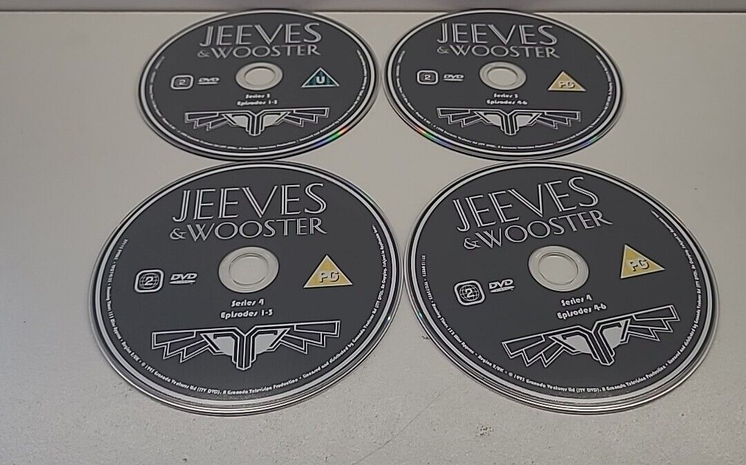 Jeeves And Wooster - The Complete Collection On DVD