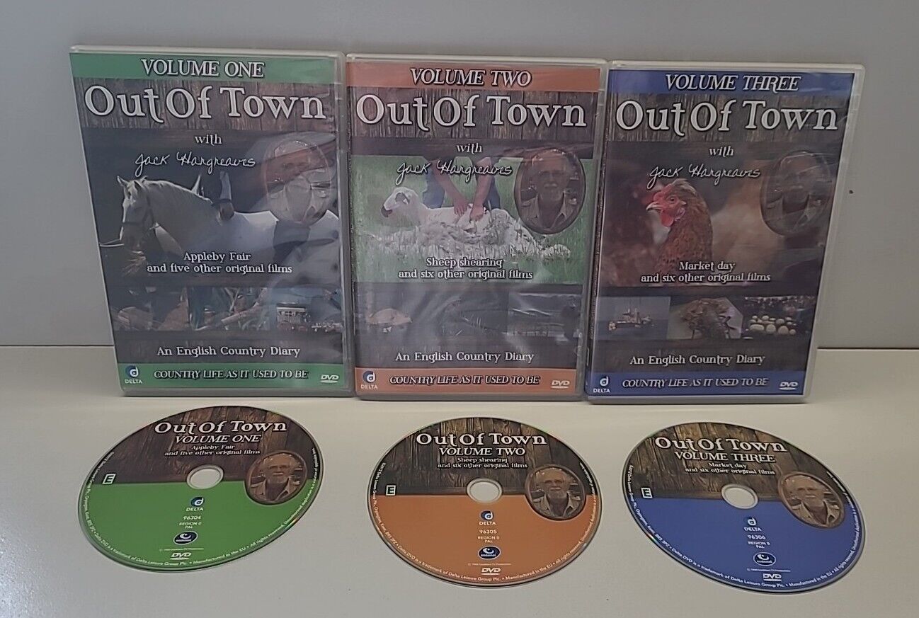 Out of Town - With Jack Hargreaves: Volumes 1-6 DVD - 2007 - Region 0 - PAL