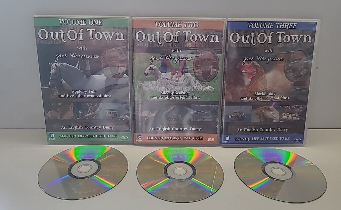 Out of Town - With Jack Hargreaves: Volumes 1-6 DVD - 2007 - Region 0 - PAL