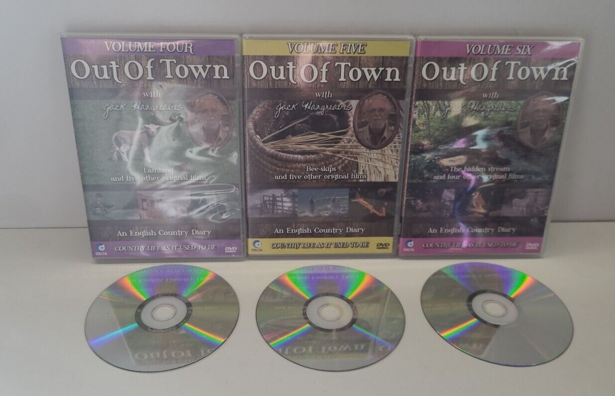 Out of Town - With Jack Hargreaves: Volumes 1-6 DVD - 2007 - Region 0 - PAL