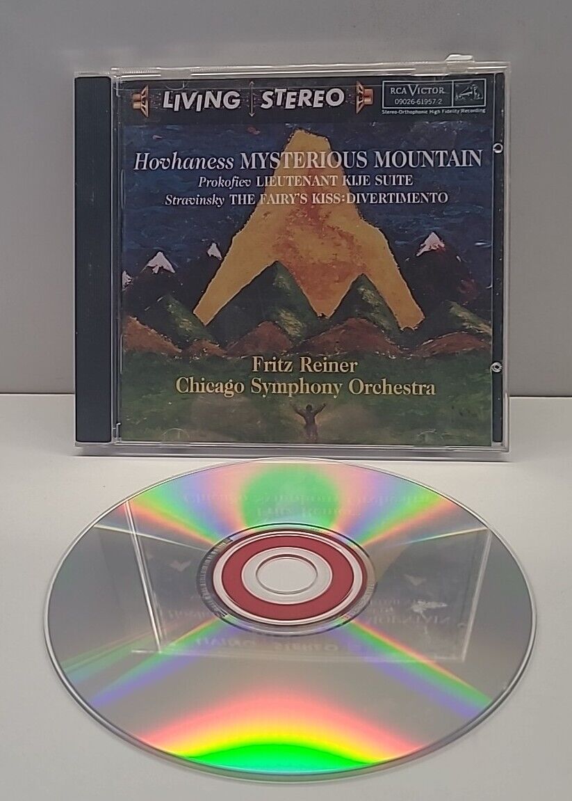 FRITZ REINER "HOVHANESS MYSTERIOUS MOUNTAIN" CD RCA LIVING STEREO