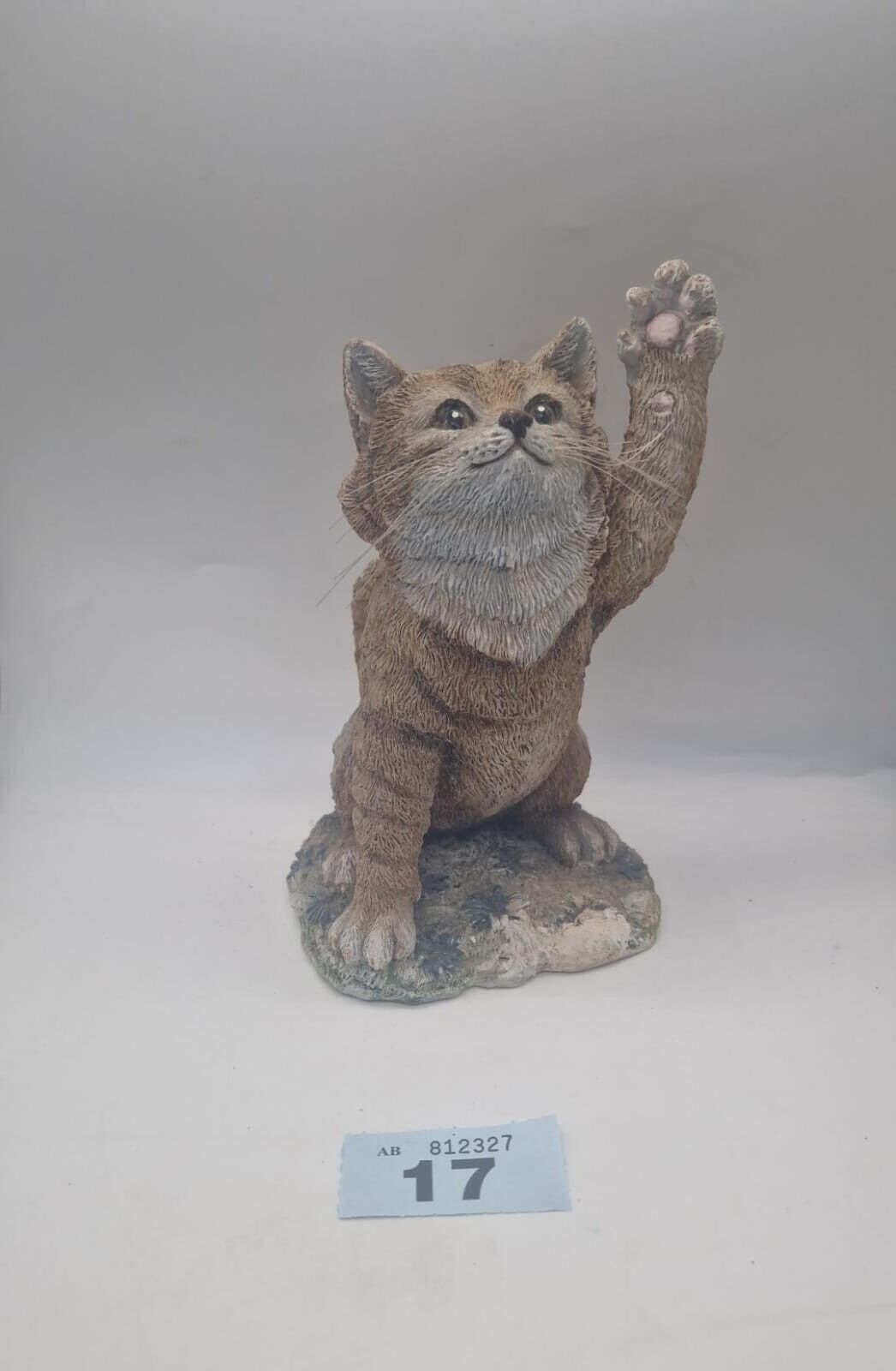 Valerie Pheiffer Innovation Giftware Standing Cat Waving Ornament Collectable