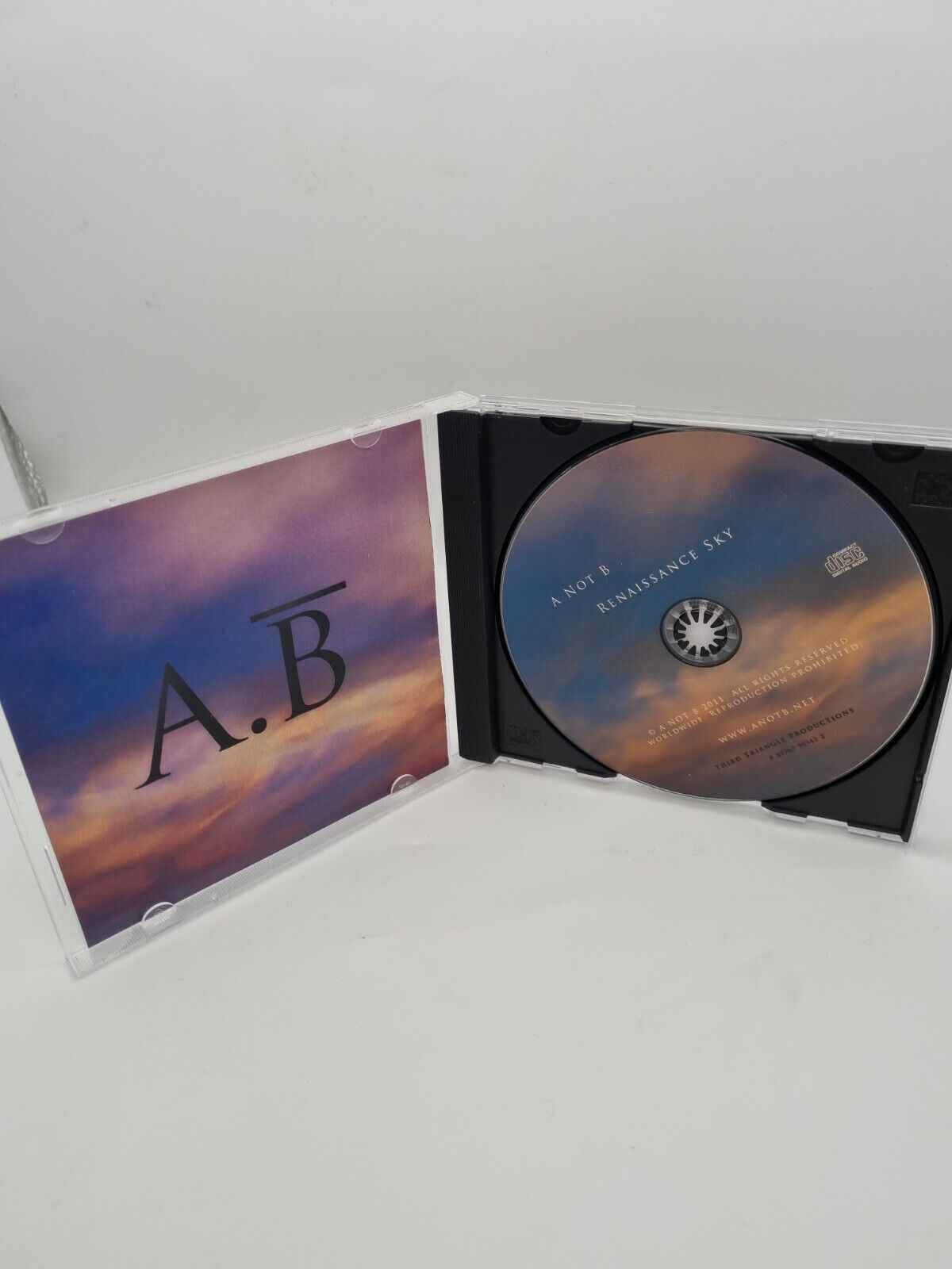 A NOT B - Renaissance Sky CD Used Good UK Seller Third Triangle Productions