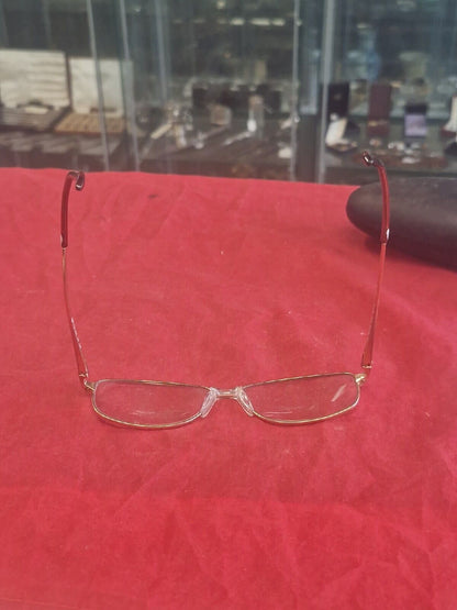 Stepper SI 3146 Titanium Glasses Frames Gold Full Rim Eyeglasses Frame Only