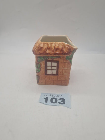 Westminster Hanley Pottery Milk Jug Square Porcelain Cottage House Ornament