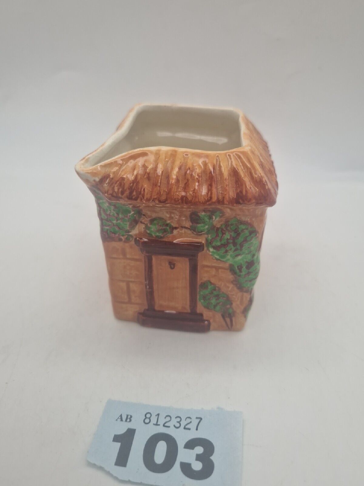 Westminster Hanley Pottery Milk Jug Square Porcelain Cottage House Ornament