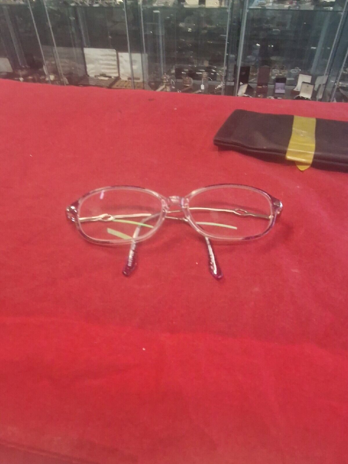 Specsavers Wyanet Glasses Frames Purple Oval Eyeglasses Spectacles MOD: 30398009