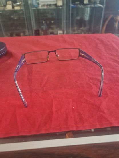 CONVERSE eyeglasses NAVY RECTANGLE Blue BLACK glasses frame MOD: UNMARKED TRAIL