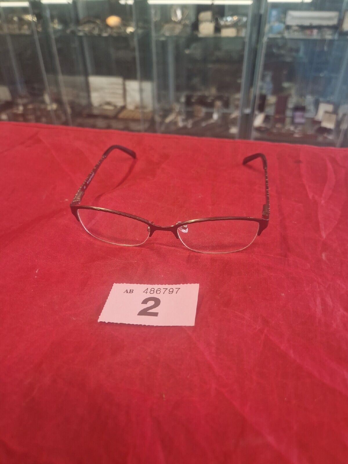 Rampage R174 Semi-Rimless S7505 Used Eyeglasses Frames - Eyewear