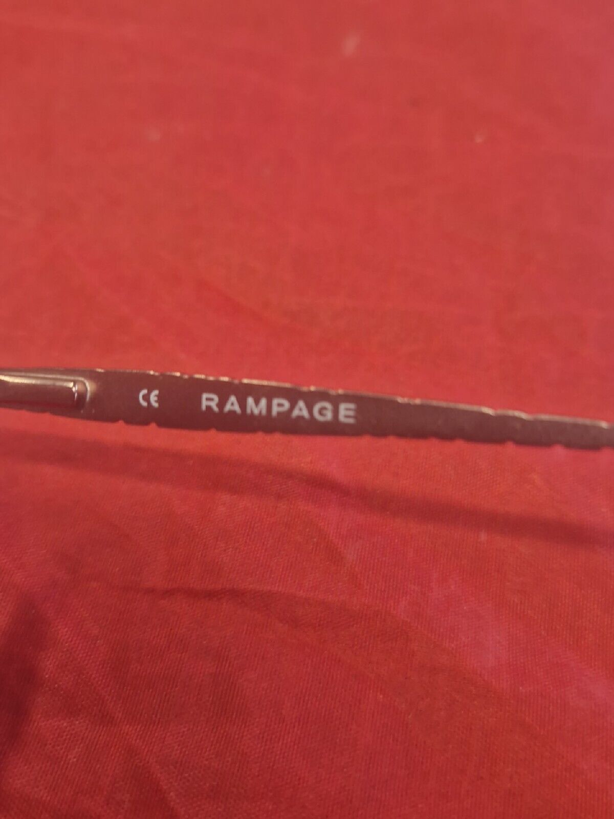 Rampage R174 Semi-Rimless S7505 Used Eyeglasses Frames - Eyewear