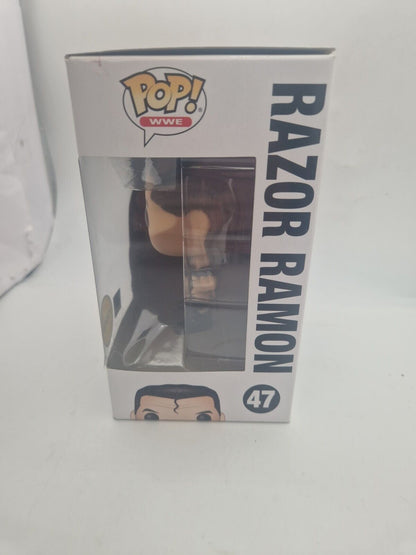 WWE Funko POP! Razor Ramon #47 CHASE LIMITED EDITION Vinyl Figure Boxed