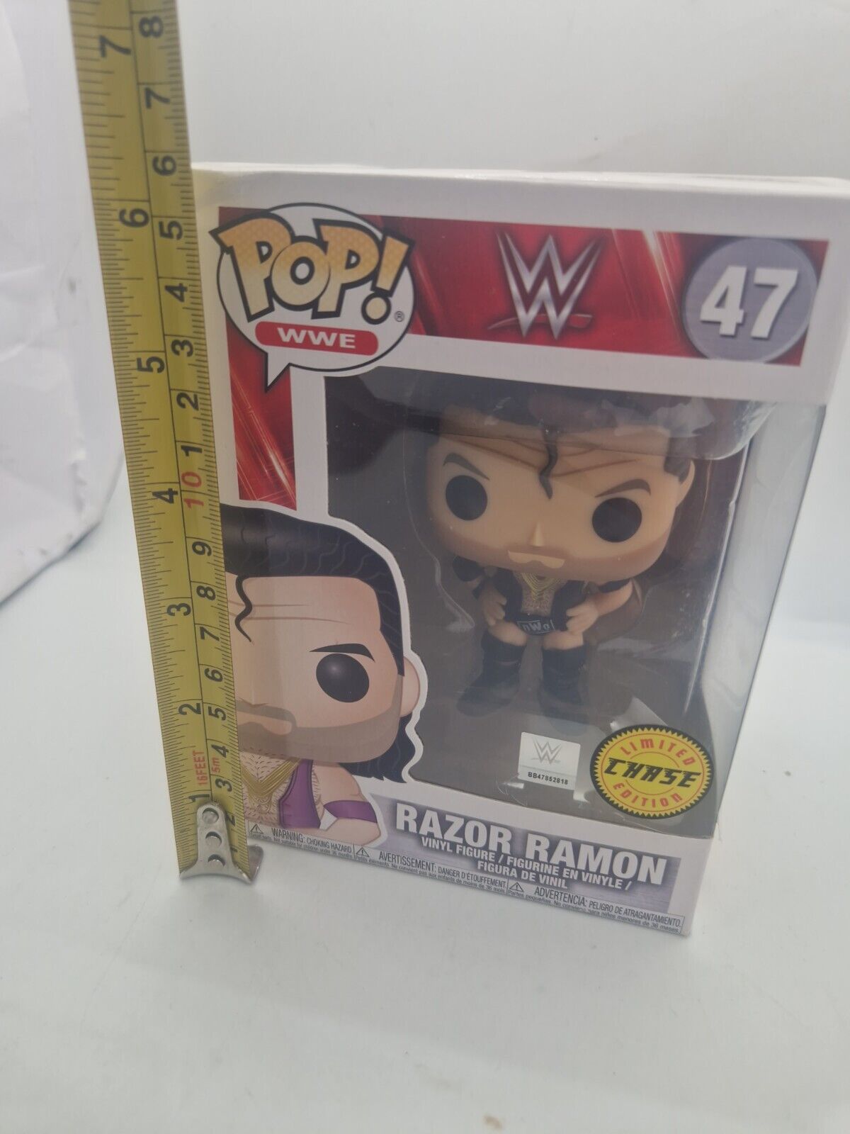 WWE Funko POP! Razor Ramon #47 CHASE LIMITED EDITION Vinyl Figure Boxed